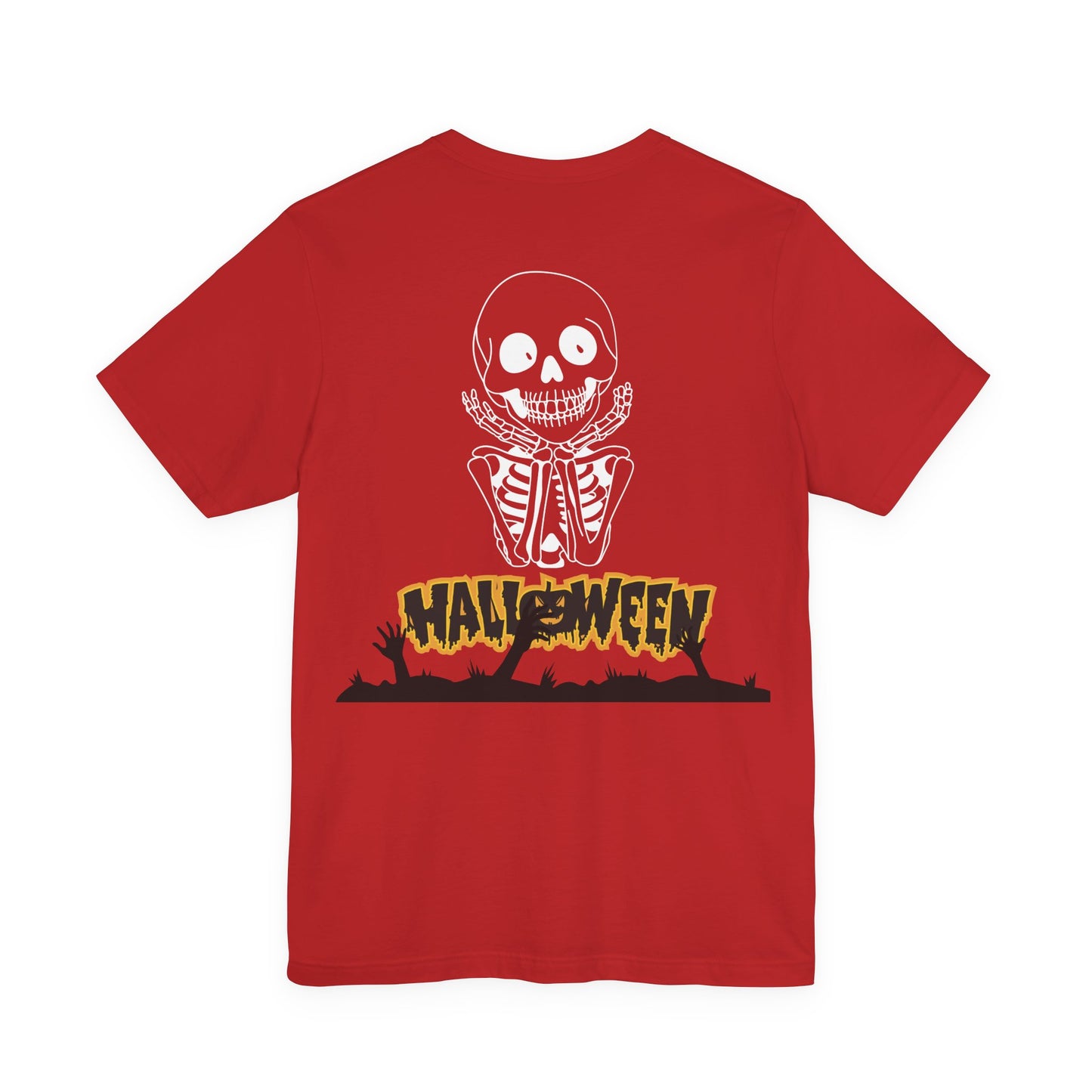 Halloween Graphic Tee,  T-Shirt, Spooky Skeleton Shirt, Grunge Style Halloween Apparel, Gifts for Halloween Lovers, Casual [...]