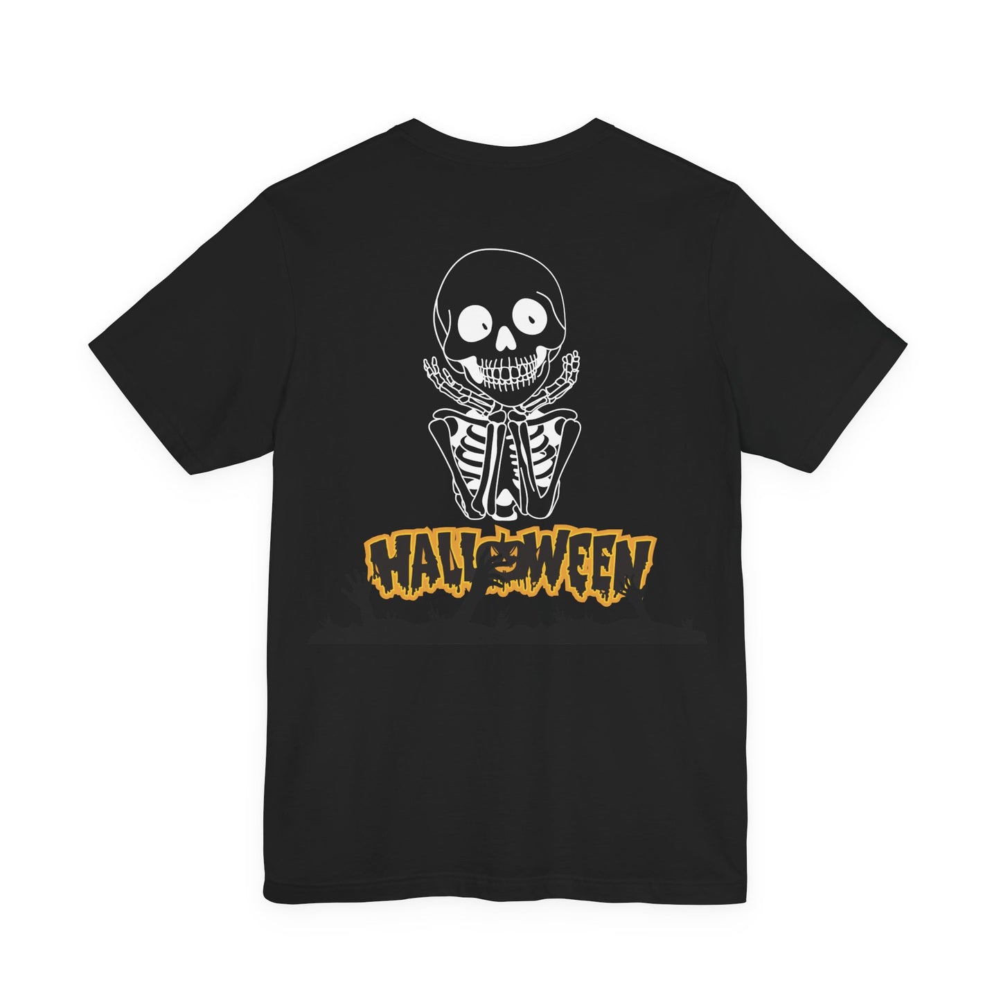 Halloween Graphic Tee,  T-Shirt, Spooky Skeleton Shirt, Grunge Style Halloween Apparel, Gifts for Halloween Lovers, Casual [...]
