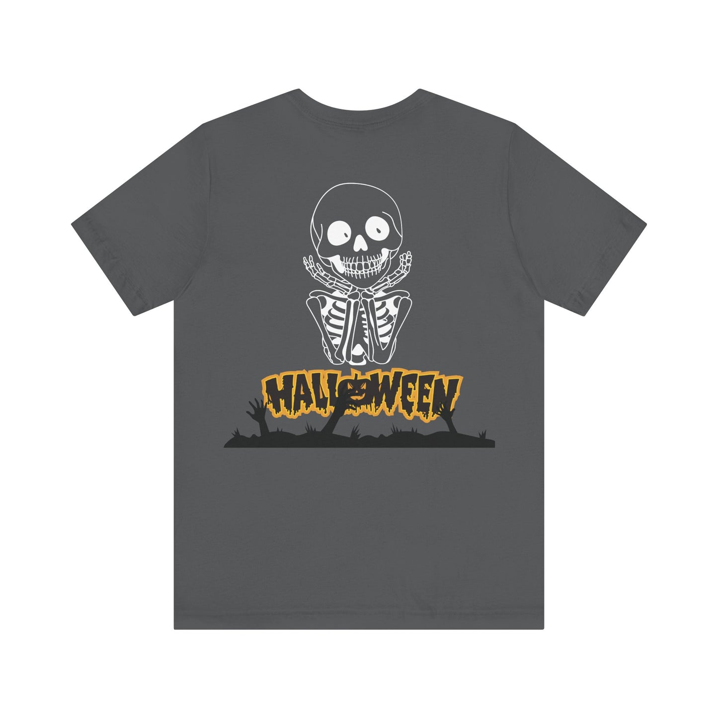 Halloween Graphic Tee,  T-Shirt, Spooky Skeleton Shirt, Grunge Style Halloween Apparel, Gifts for Halloween Lovers, Casual [...]