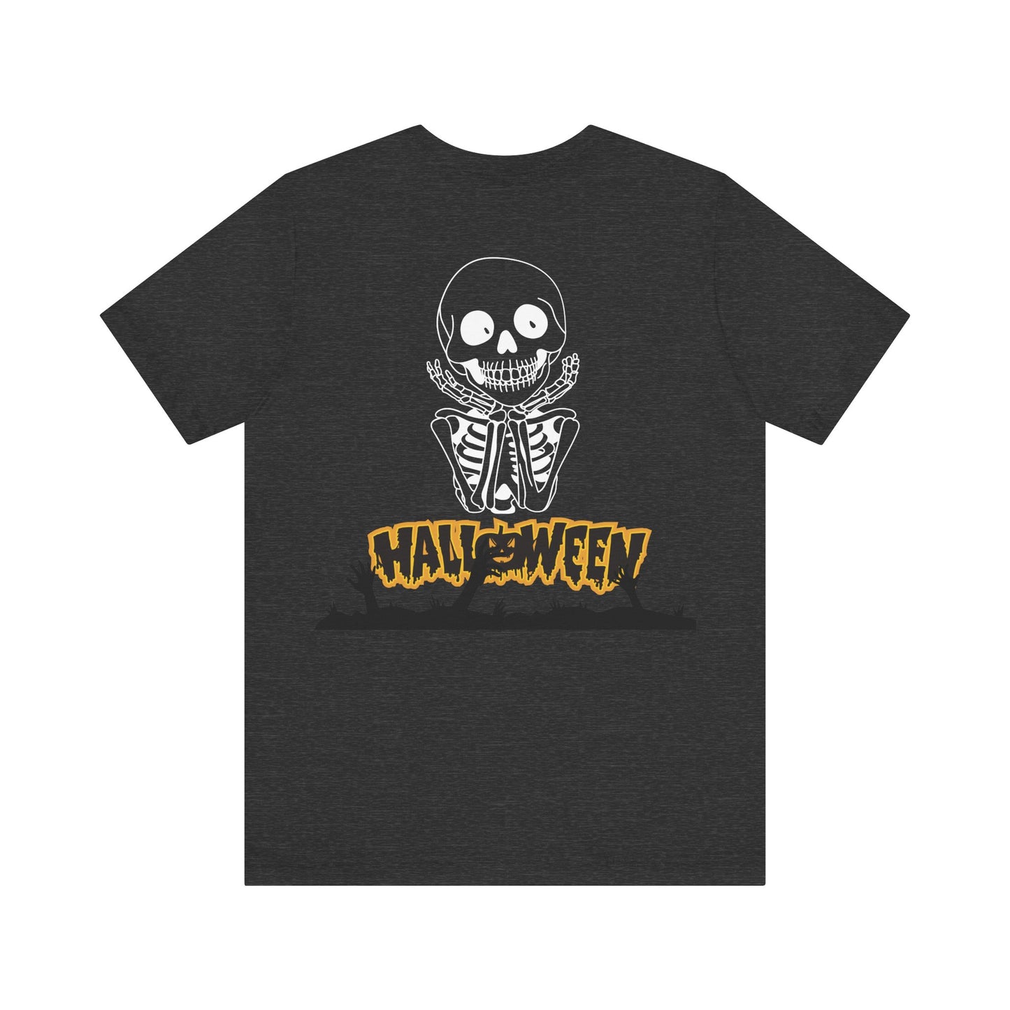 Halloween Graphic Tee,  T-Shirt, Spooky Skeleton Shirt, Grunge Style Halloween Apparel, Gifts for Halloween Lovers, Casual [...]